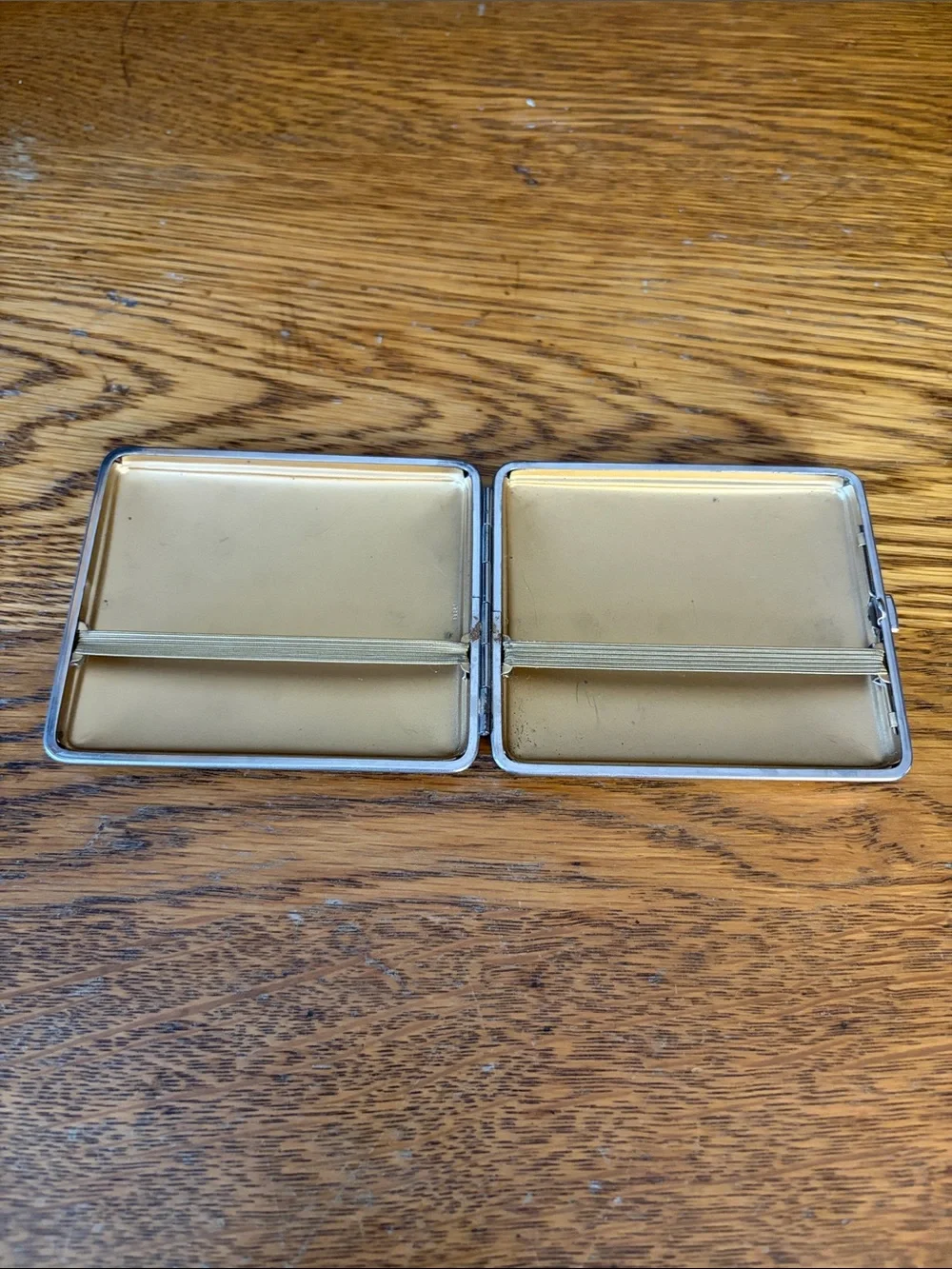 Vintage 1950s Leather Munich Germany Cigarette Case Card Holder Wallet